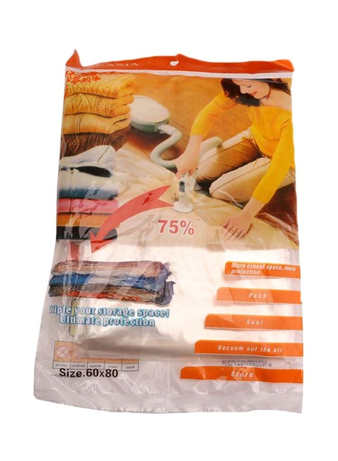 Vacuum Storage Seal Bag Clear 100x80cm