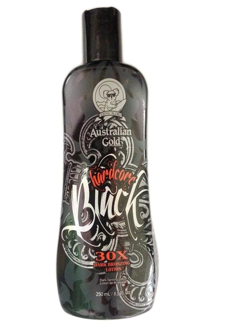 Australian Gold Hardcore Black - 30x Hardcore Black 30 x Tanning Bed Lotion