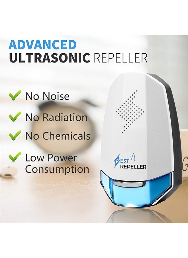 Electronic Rodent and Insect Repellent Device, Ultrasonic Pest Conttol Plug, Electronic Insect Defender, Indoor Reject