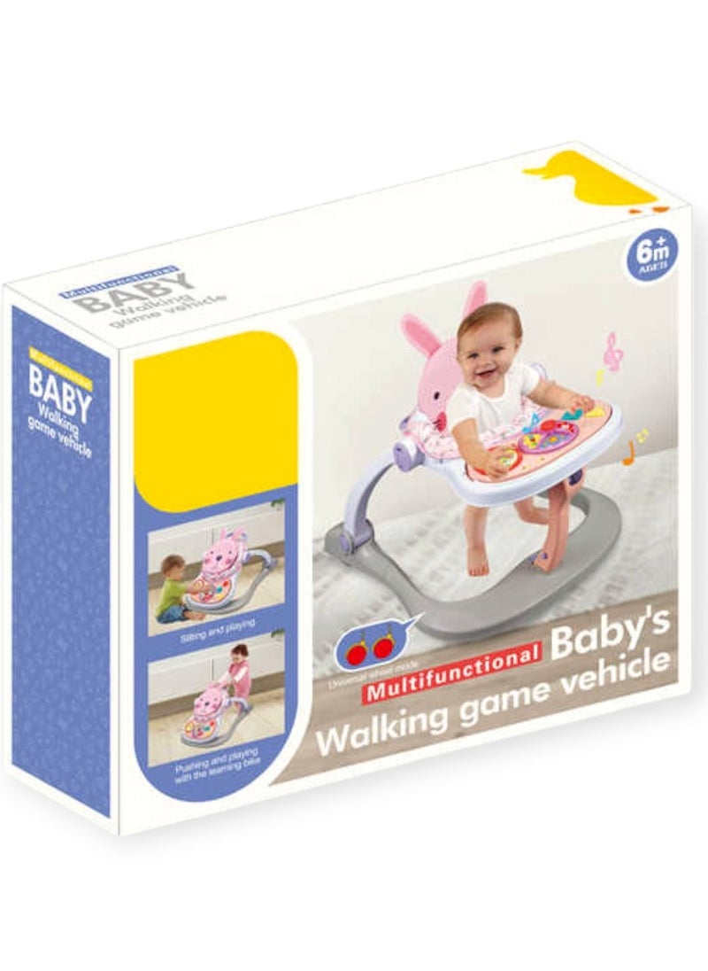 multifunction baby walker game vehicle is an innovative and fun toy that combines the benefits of a walker with the excitement of interactive play.