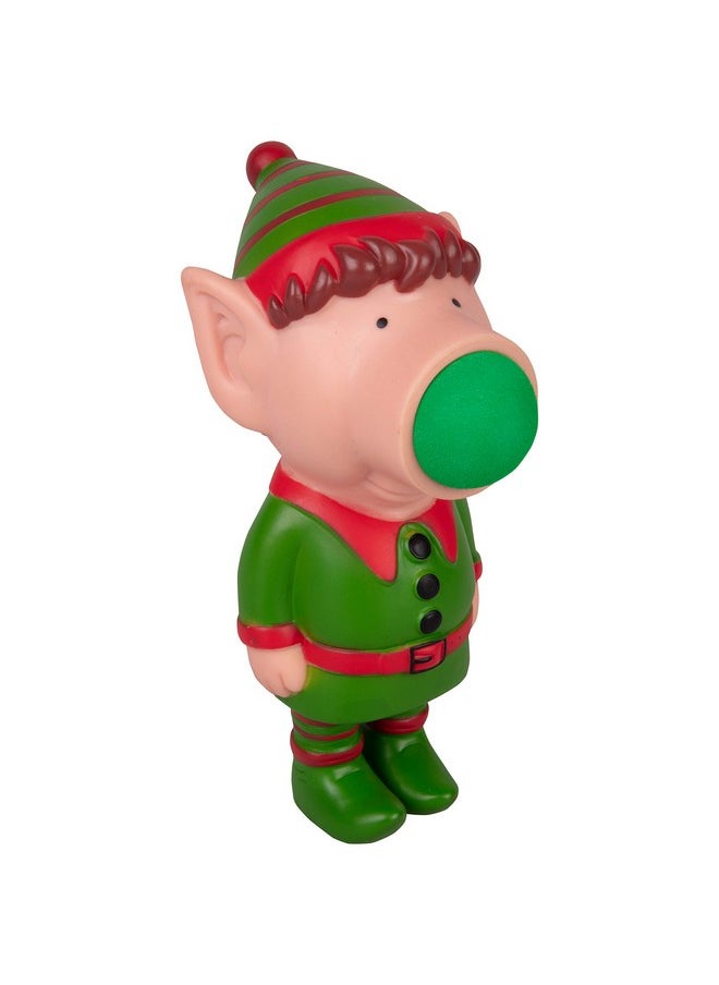 Christmas Elf Ball Popper Toy - Holiday Stocking Stuffer Includes 4 Soft Foam Balls - Squeeze To Pop Air Powered Balls Up To 20 Feet - For Indoor/Outdoor Play - Gift For Kids, Girls, Boys