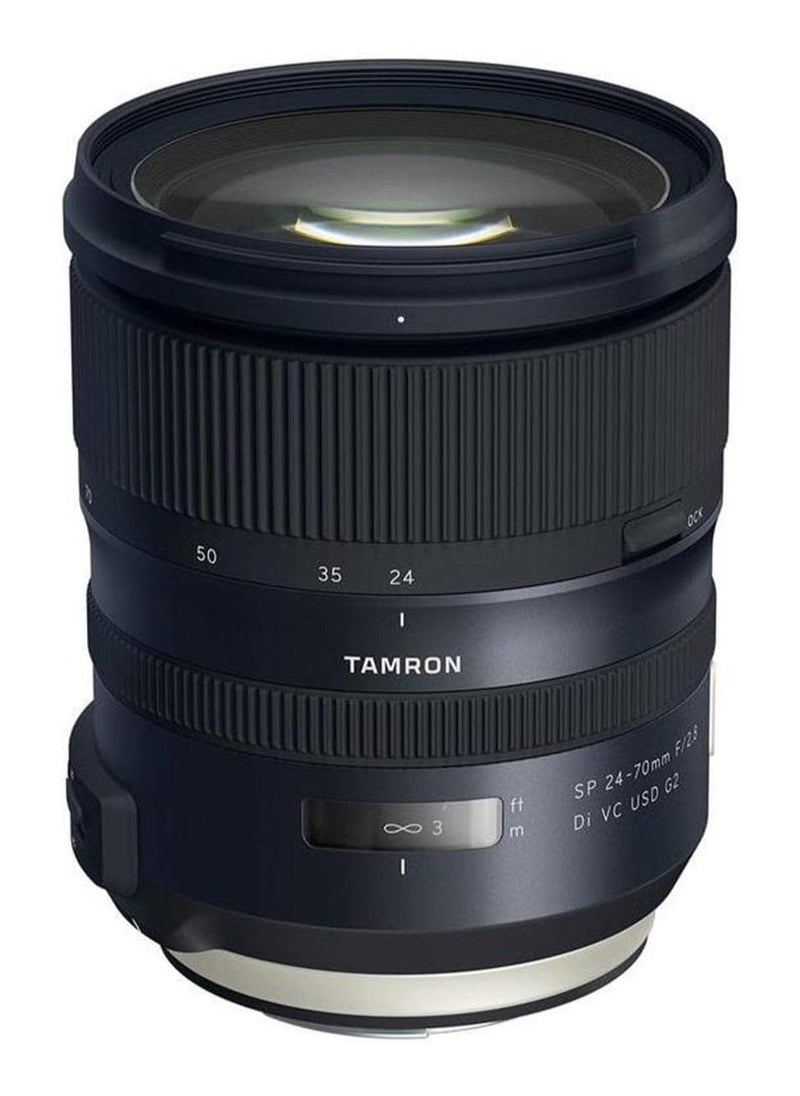 Tamron 24-70 mm G2 VC USD Lens for Canon - Black A032E