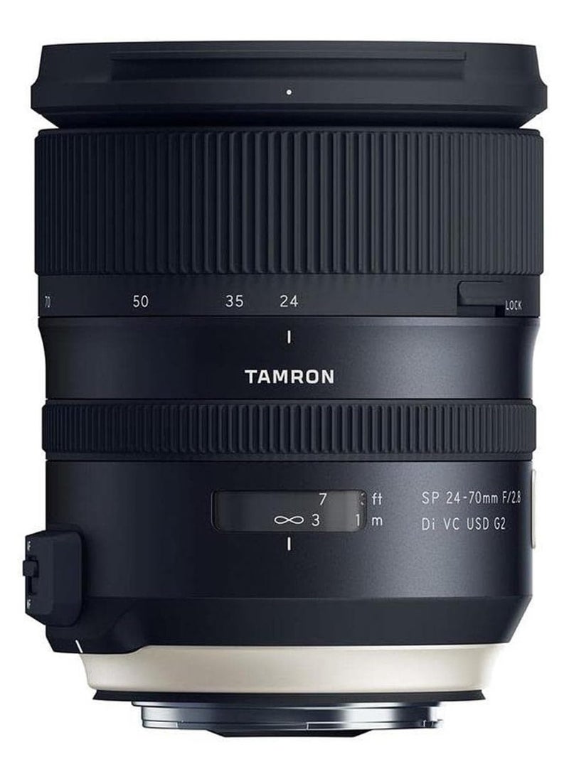 Tamron 24-70 mm G2 VC USD Lens for Canon - Black A032E