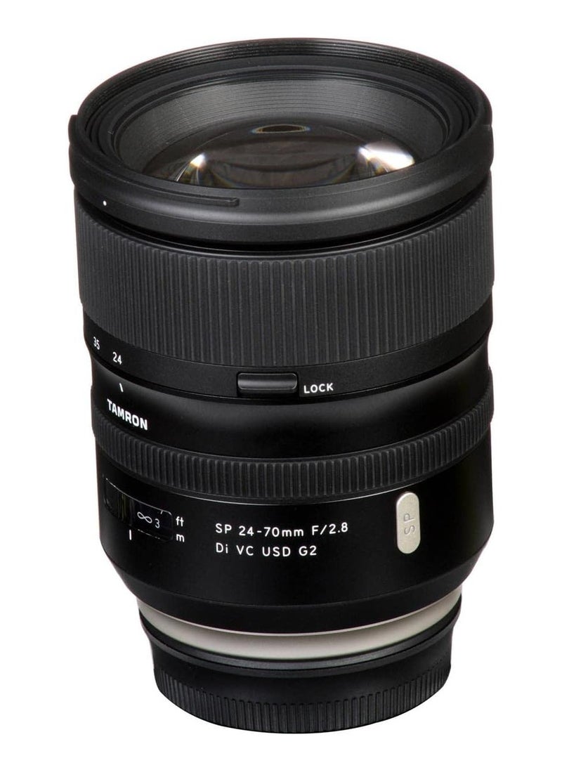 Tamron 24-70 mm G2 VC USD Lens for Canon - Black A032E