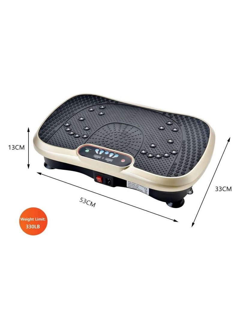 Vibration Plate Exercise Machine Home Fitness Weight Loss Equipment Massage Fitness Vibration Machine Mini Home Weight Loss Equipment