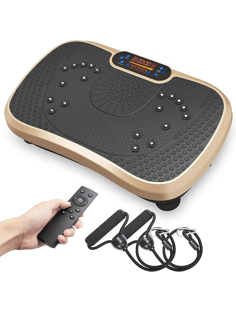 Vibration Plate Exercise Machine Home Fitness Weight Loss Equipment Massage Fitness Vibration Machine Mini Home Weight Loss Equipment