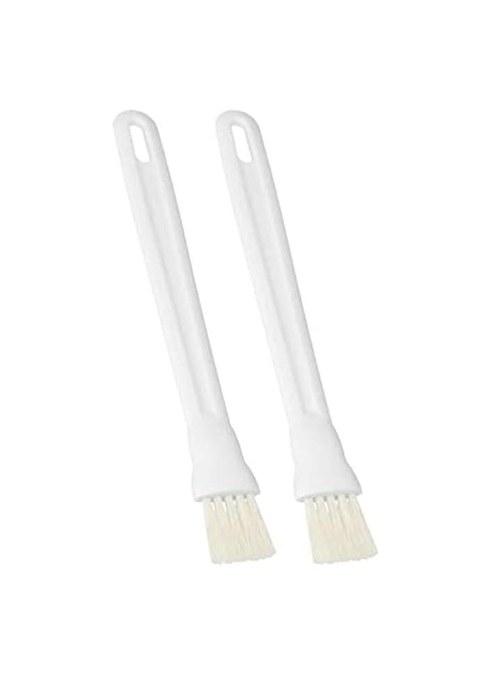 Pastry Brush With Plastic Handle, White, 2-Piece 1.1 x 6.8 28 cm 252308