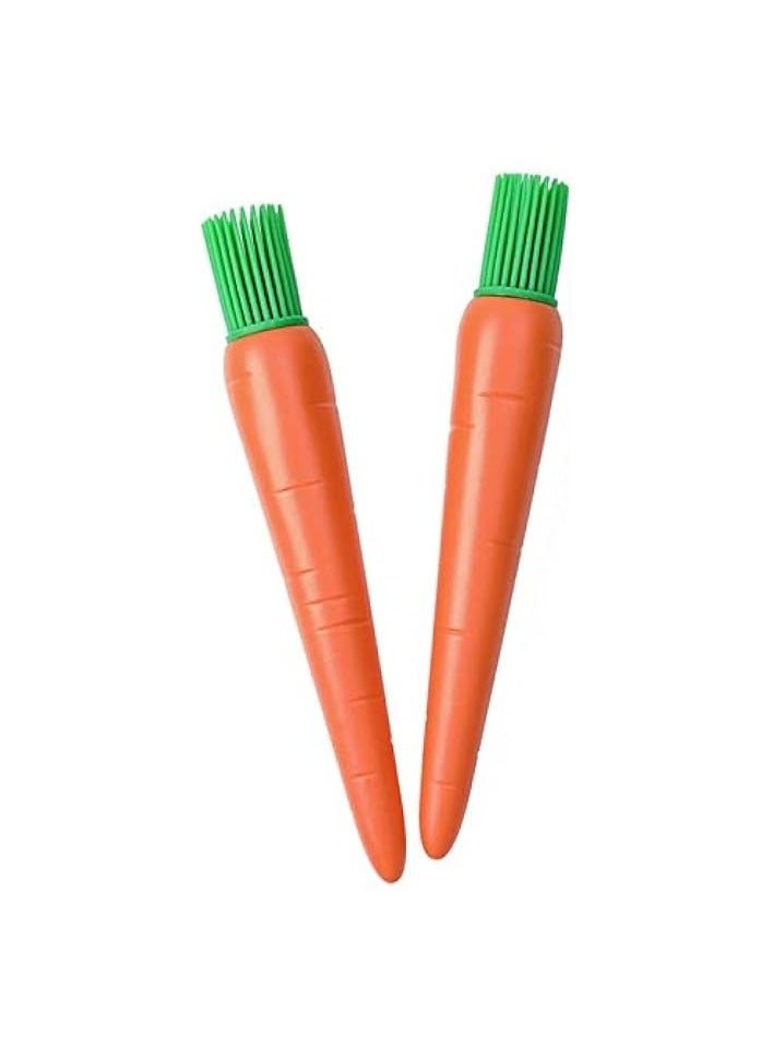 Kitchen oil Brush with Creative Radish Shape, Marinating and Basting Brush with Ergonomically designed Polymer Handle,Nylon Bristles Helps to Glaze Marinade Over Food Evenly