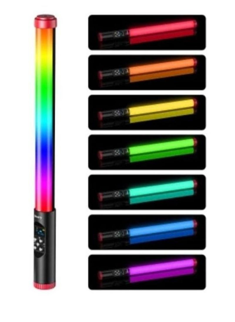 FM 128 RGB RGB Led Light Waterproof Lighting Bar With OLED Display Indicator