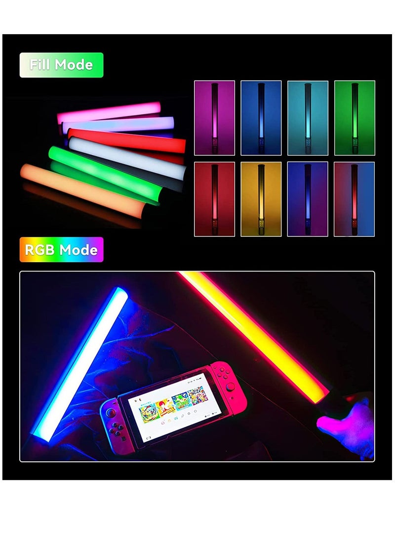 FM 128 RGB RGB Led Light Waterproof Lighting Bar With OLED Display Indicator