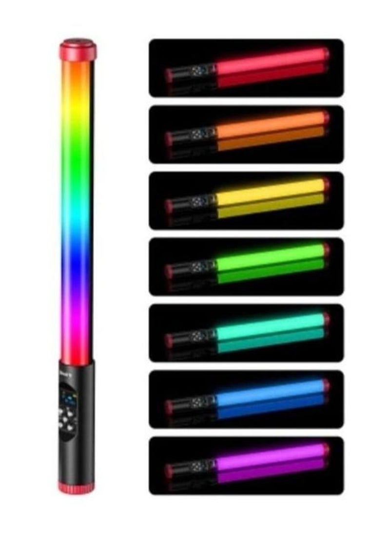 FM 128 RGB RGB Led Light Waterproof Lighting Bar With OLED Display Indicator