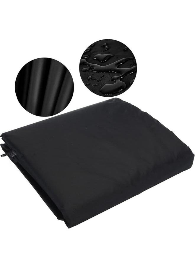 Waterproof Patio Furniture Cover Black 200*140*70CM-Outdoor Patio Furniture Covers Waterproof Rectangular Patio Table Cover, Oxford Polyester Material Windproof, Anti-UV,Durable Waterproof Dustproof Outdoor Cover for Garden