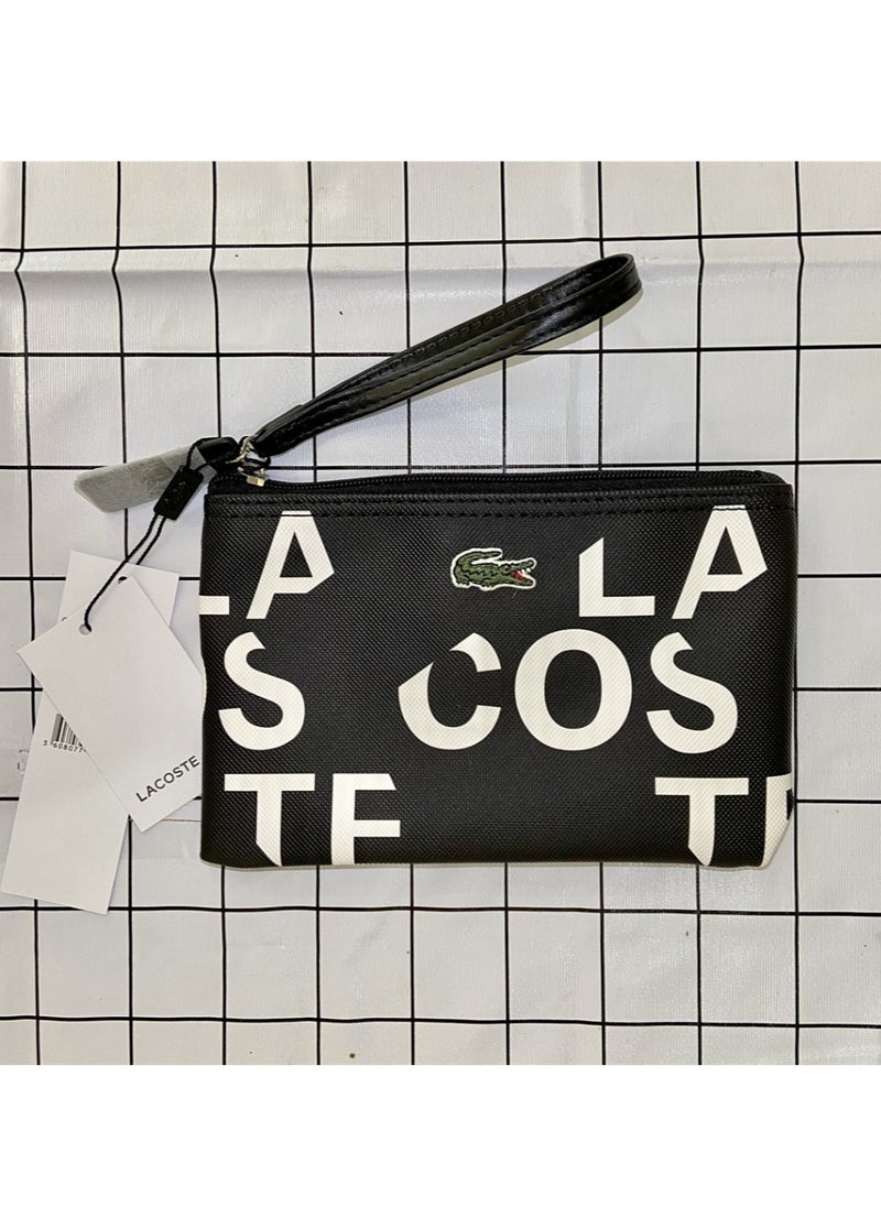 Lacoste Solid Small Zipper Wallet