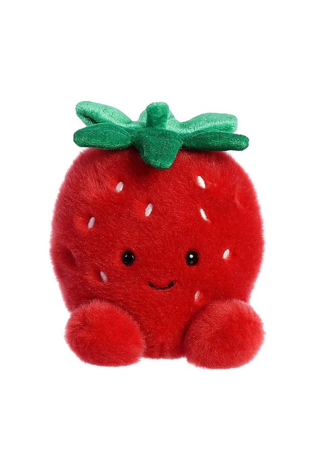 ® Adorable Palm Pals™ Juicy Strawberry™ Stuffed Animal - Pocket-Sized Play - Collectable Fun - Red 5 Inches