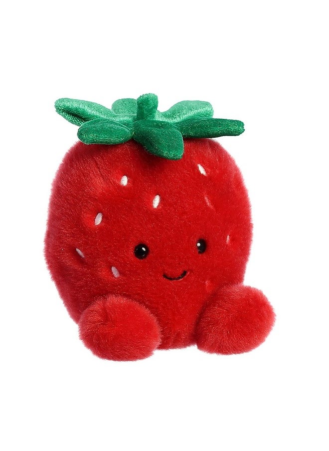 ® Adorable Palm Pals™ Juicy Strawberry™ Stuffed Animal - Pocket-Sized Play - Collectable Fun - Red 5 Inches