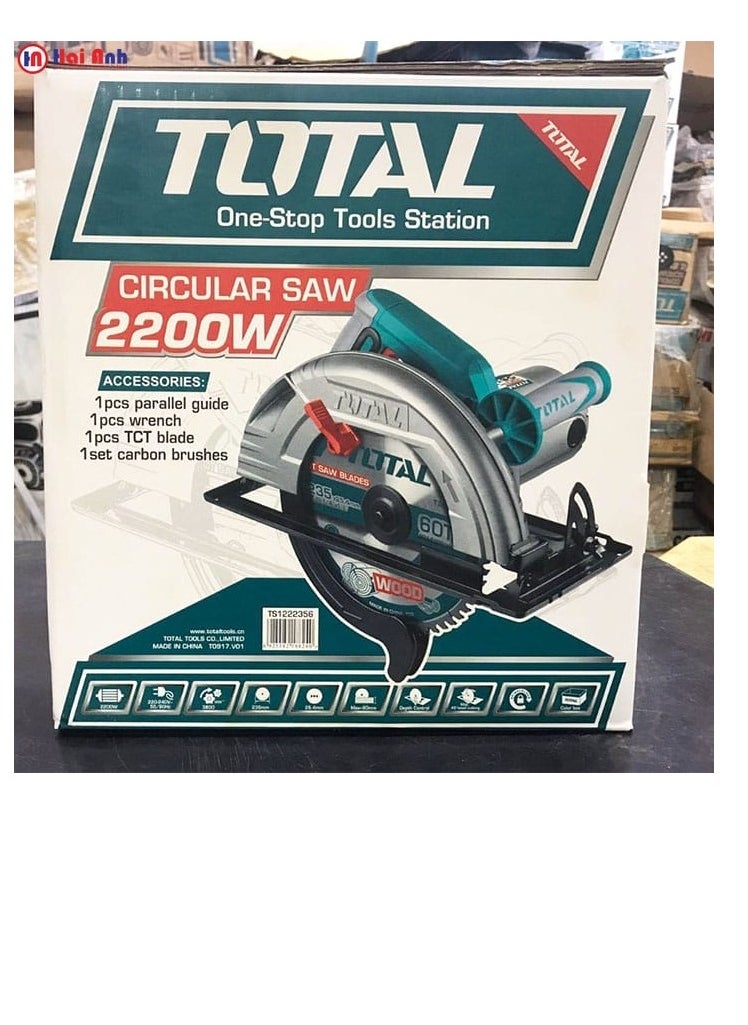 TOTAL Circular Saw 9-1/4