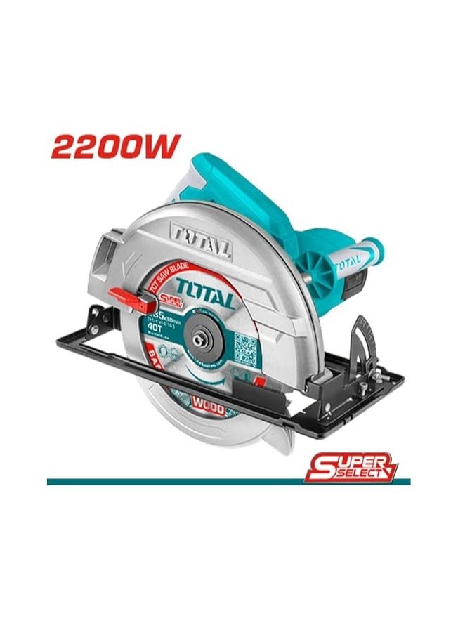 TOTAL Circular Saw 9-1/4