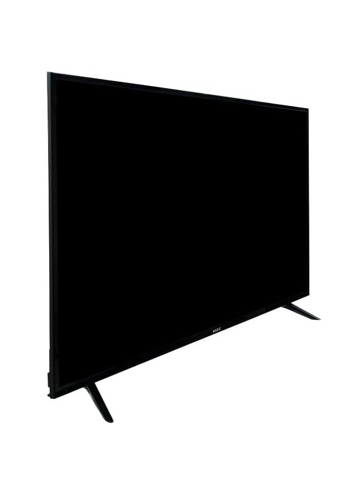 50 Inch | Frameless | Break-Resistant | Full HD | Smart LED TV | Built-in DVB-T2/S2 Receiver | Android 14 | Multilanguage OSD | WiFi | Shahid | Netflix | Amazon Prime | YouTube | Free Wall Mount | MG50V030FSBT2B-14 | Magic World