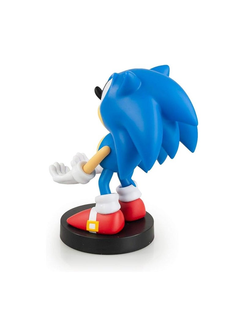 Exquisite Gaming Collectible Sonic The Hedgehog Cable Guy Device Holder - Works With Playstation And Xbox Controllers All Smartphones Classic Not Machine Specific