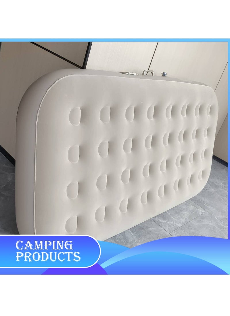 Inflatable Mattress with Pump Portable Outdoor Air Mattress Foldable