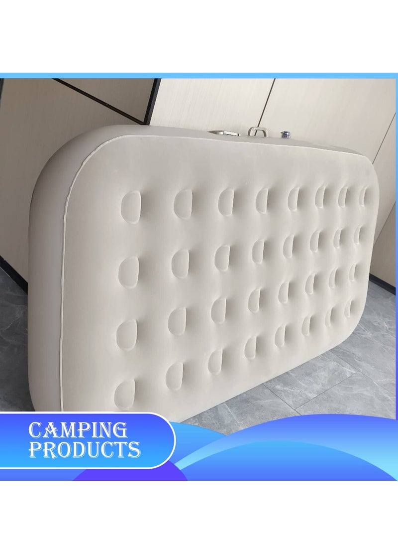 Inflatable Mattress with Pump Portable Outdoor Air Mattress Foldable