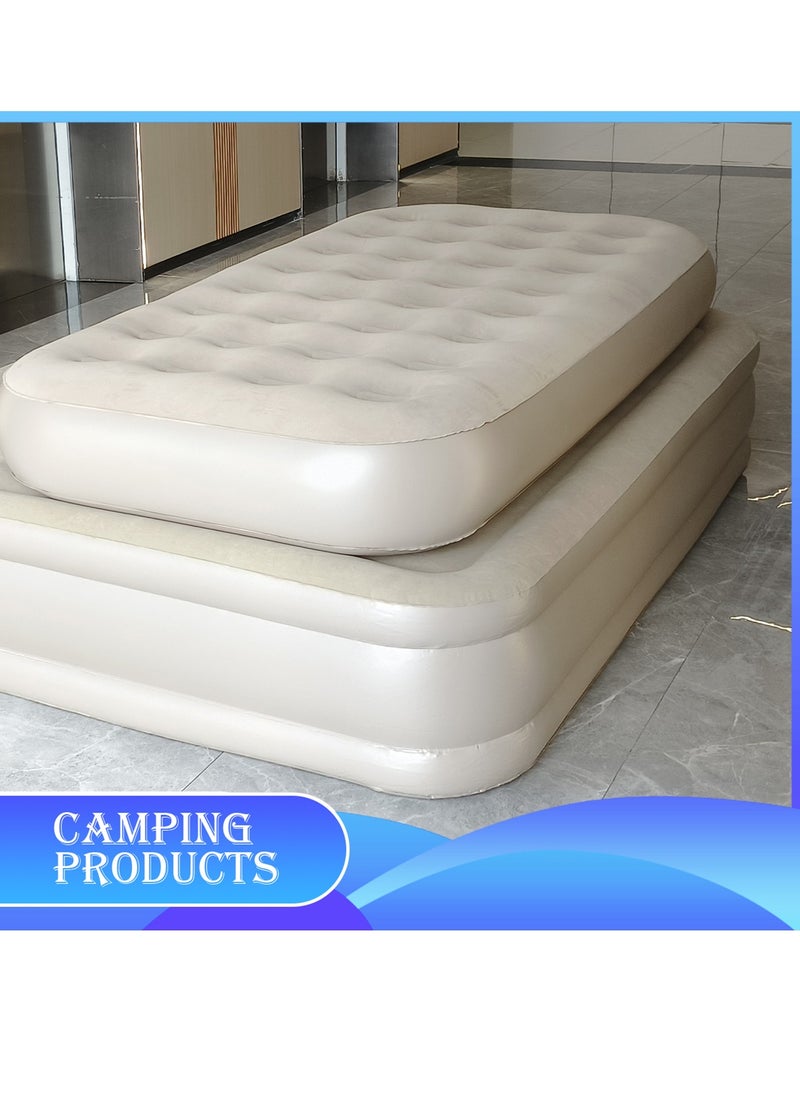 Inflatable Mattress with Pump Portable Outdoor Air Mattress