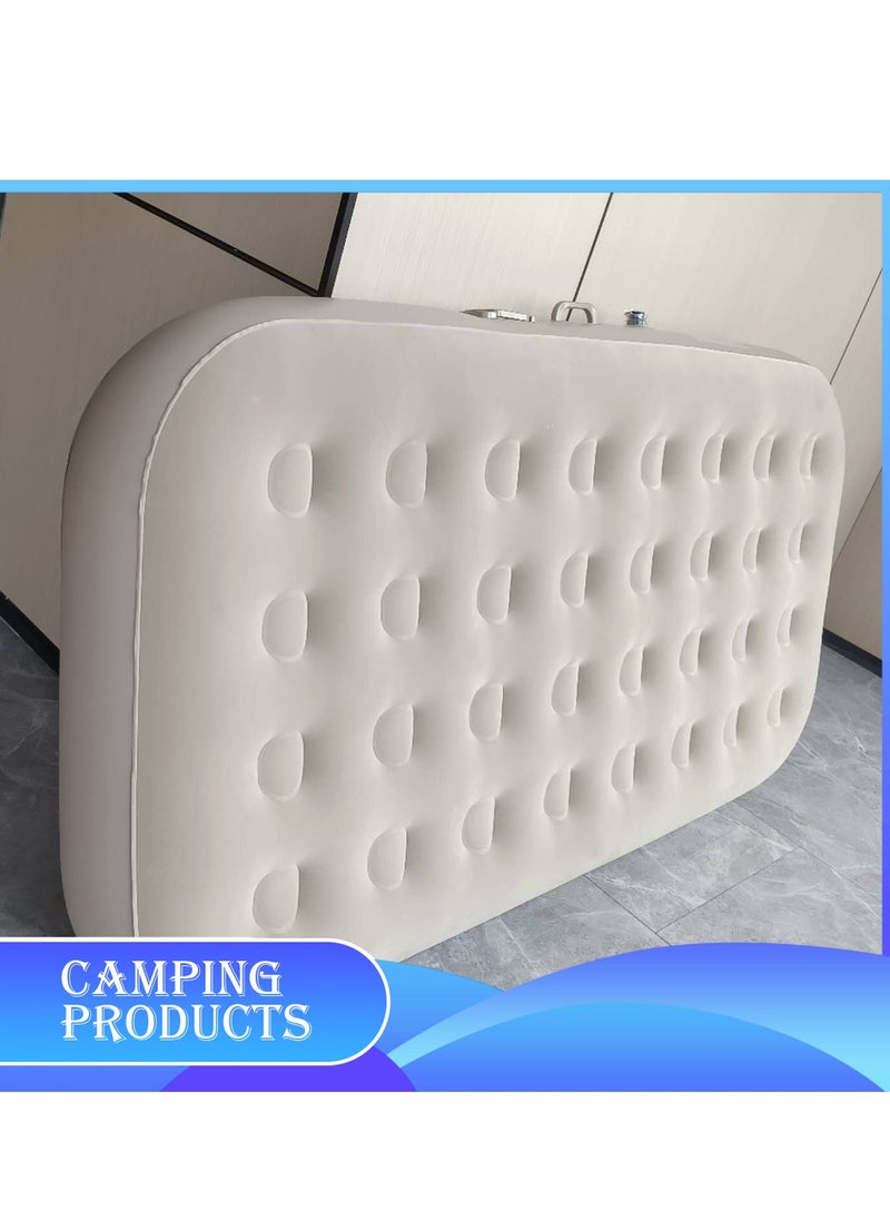 Inflatable Mattress with Pump Portable Outdoor Air Mattress