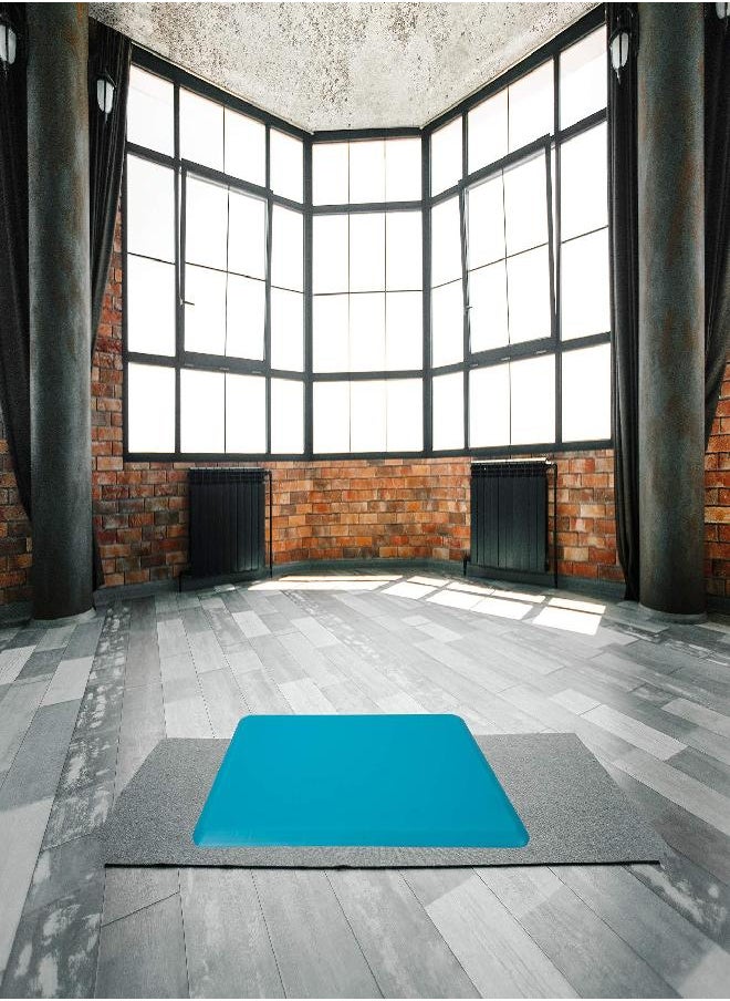 Mind Reader Anti Fatigue Comfort Floor Mat Kitchen Standing Mat Durable and Waterproof Perfect for Standup Desks, Kitchens, Garages, Relieves Foot, Knee, and Back Pain, 16.5