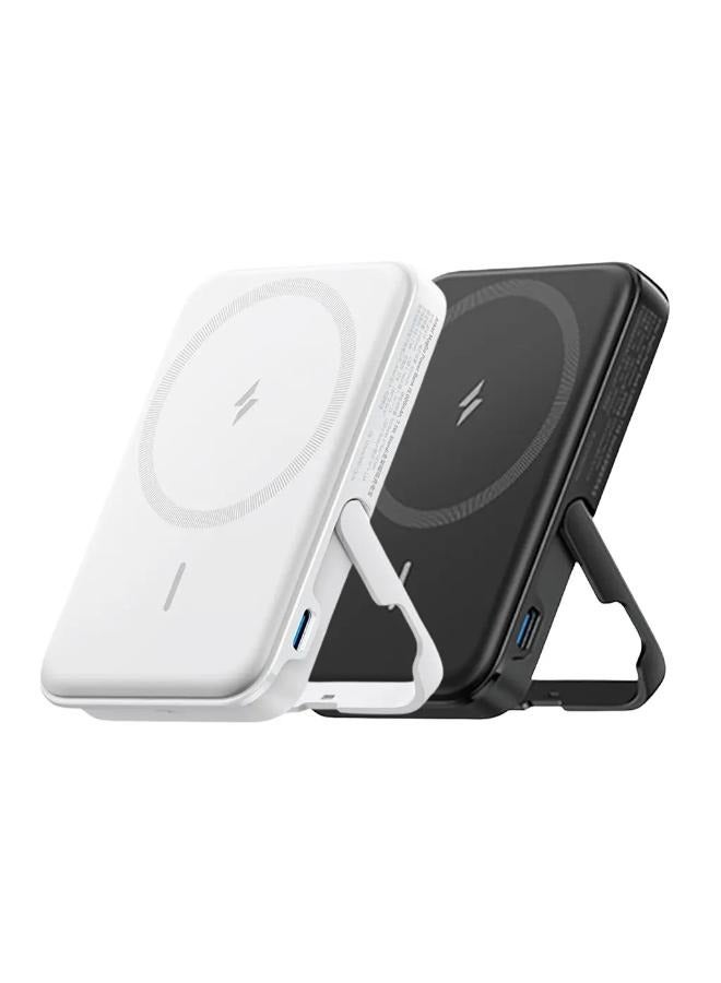 5000 mAh Power Bank 322 MagGo 5000mAh MagSafe Battery Portable Charger A1618 White