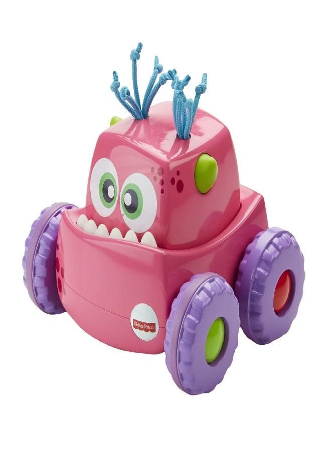 Fisher-Price Press 'n Go Monster Truck, Pink