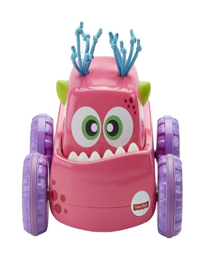 Fisher-Price Press 'n Go Monster Truck, Pink