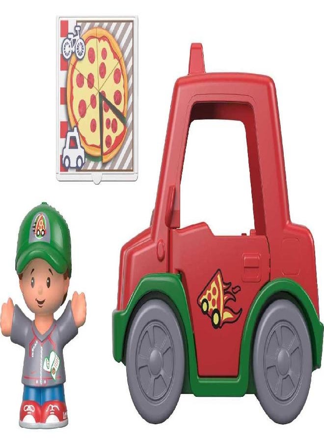 Fisher-Price Toddlers Can Deliver Hot and Delicious Pizzas with This Little People Pizza Delivery Car!