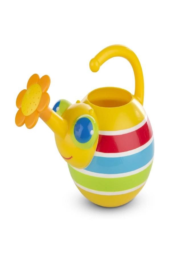 Melissa & Doug Sunny Patch Giddy Buggy Watering Can With Flower-Shaped Spout - Kid-Friendly Garden-Themed Pretend Play Watering Can For Kids