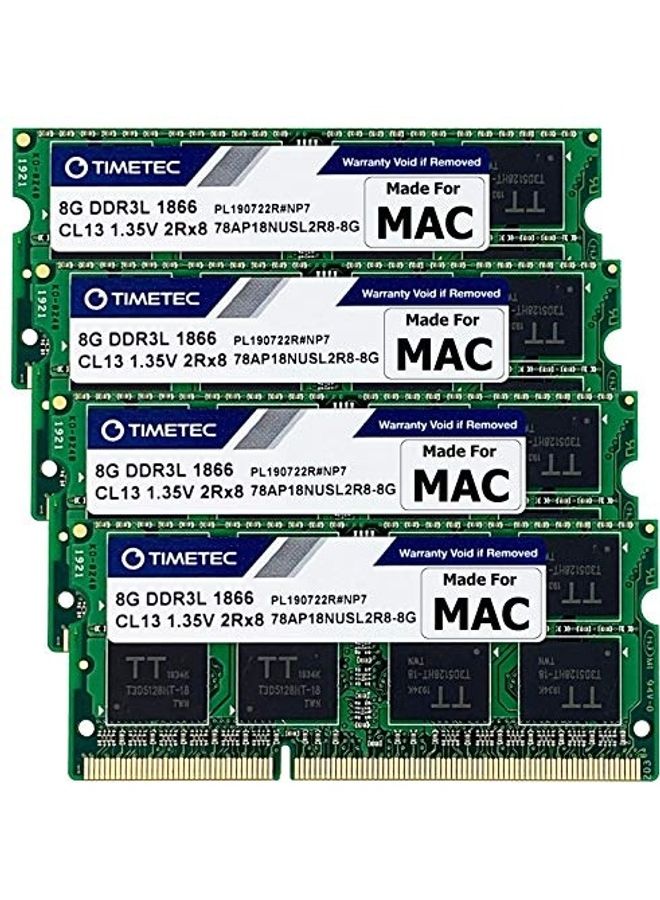 4-Piece MacBook Memory Module Multicolour