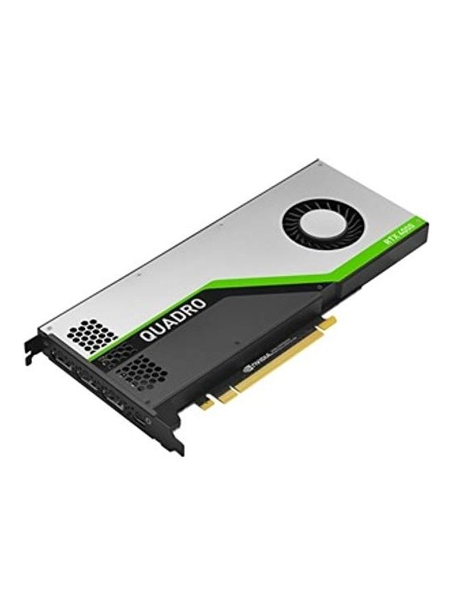 Quadro RTX 4000 Graphic Card Black/Silver/Green