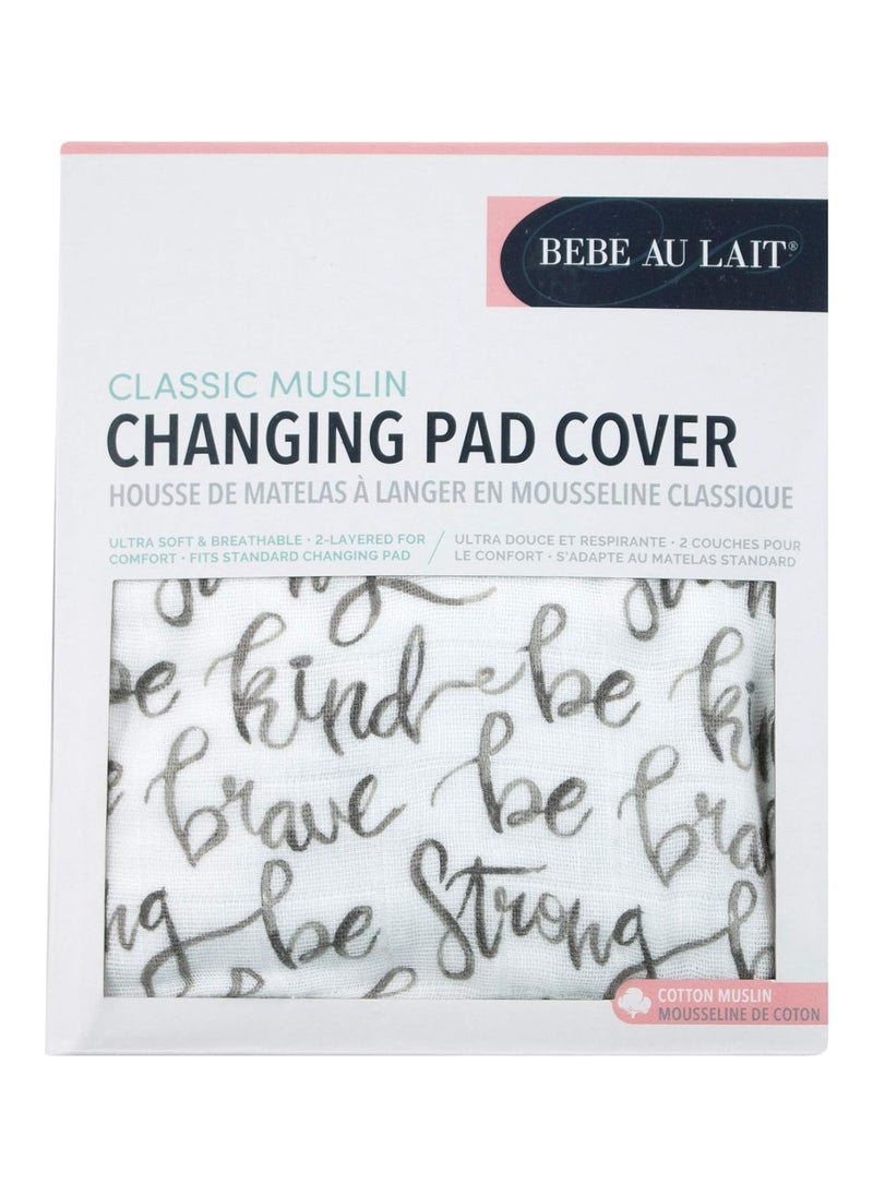 Classic Muslin Changing Pad Cover