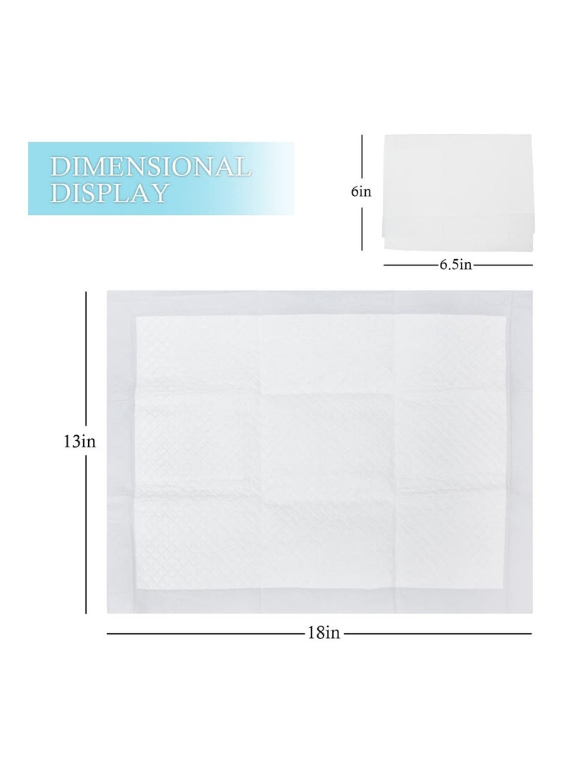 25 Pack Soft Non Woven Fabric Breathable Waterproof Underpads Portable Leak Proof Mattress Protector