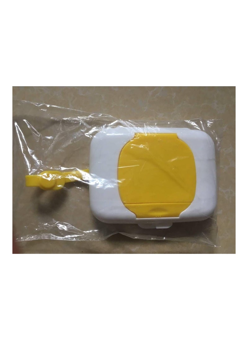 Baby Wipe Dispenser Case, Yellow