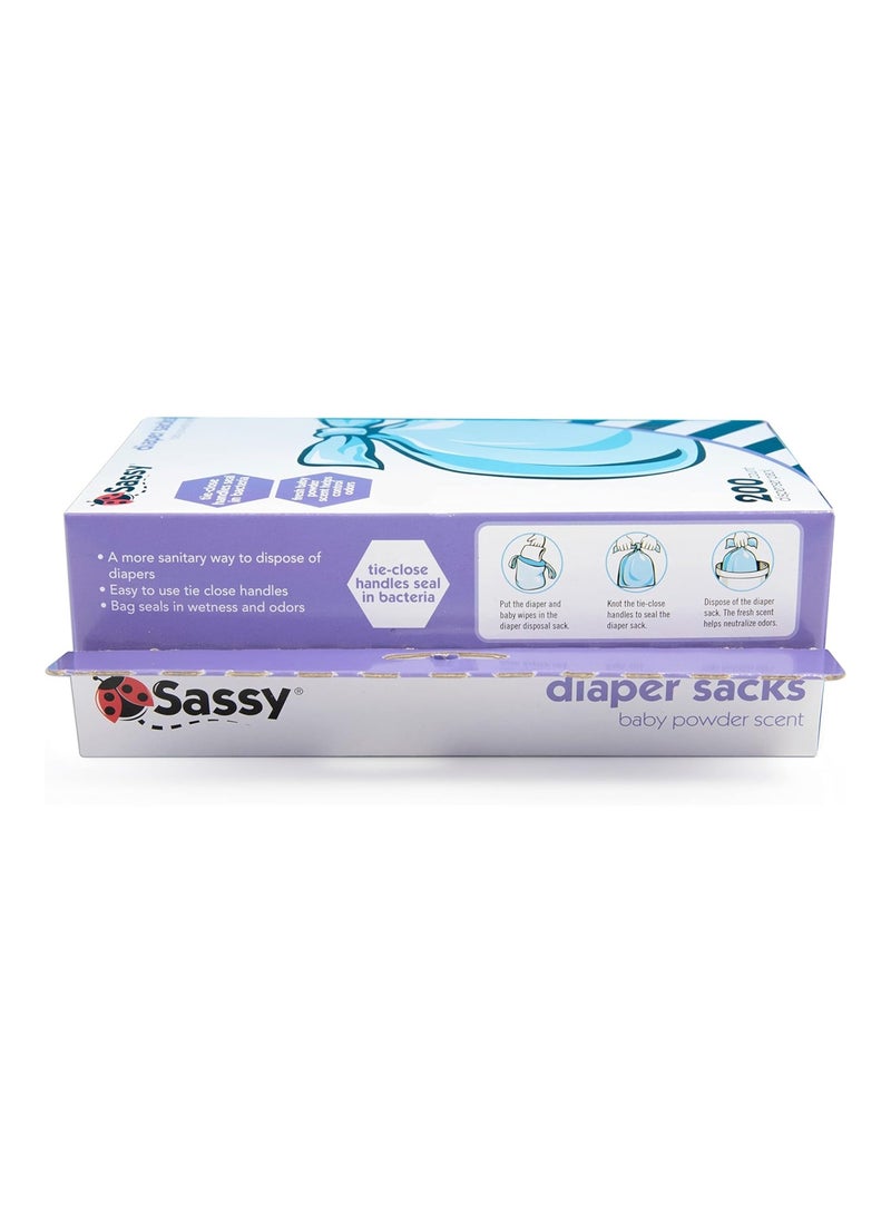 Disposable Diaper Sacks 1200Count, Blue, One Size