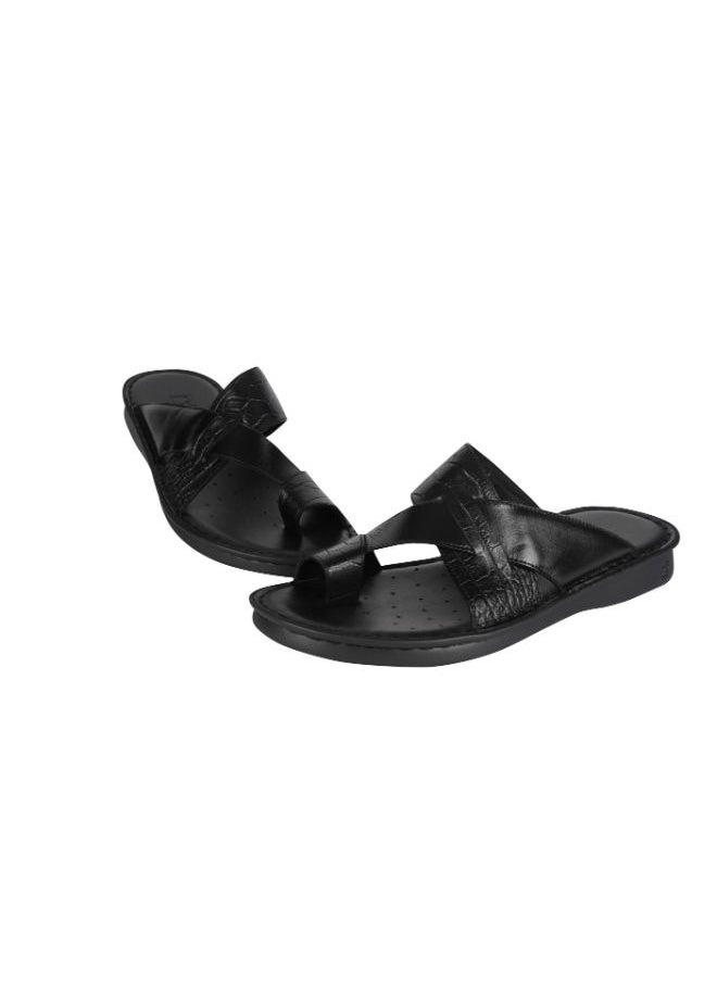 Barjeel Uno Mens Arabic Sandals 2368 Black