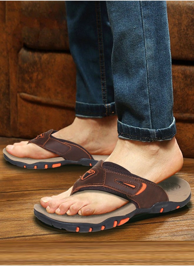 Flip-Flops Men's Slippers Summer Large Size 40-45 Outer Wear Men Sandals