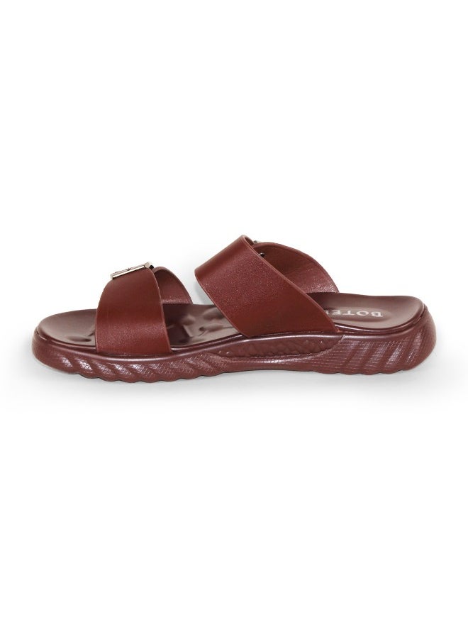 Men's Casual Beach Slip-on Slippers Soft Bottom Non-Slip Sandals