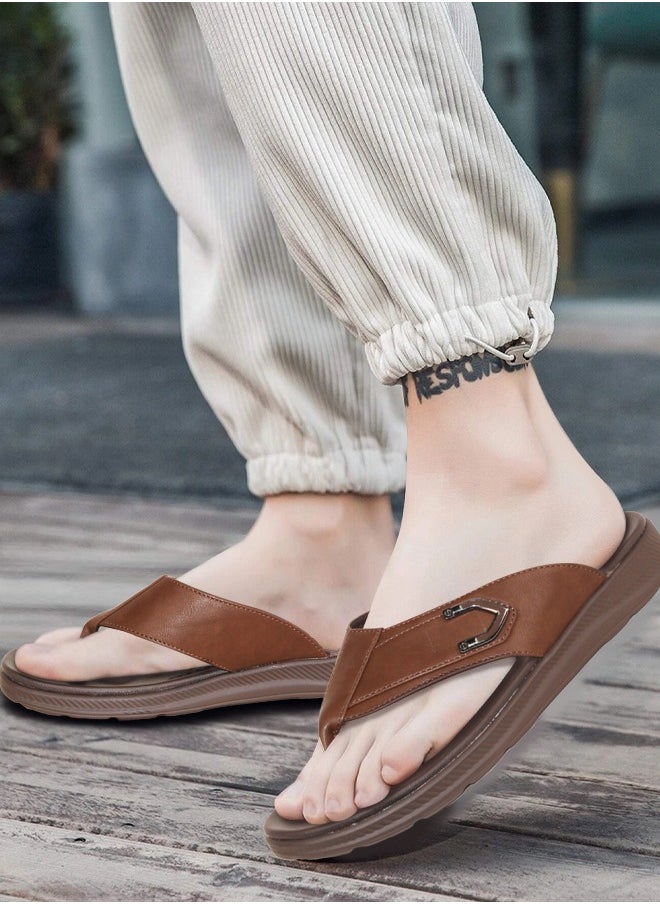 Hot Summer Style Sandals Easy To Wear And Convenient Home Slippers For Men