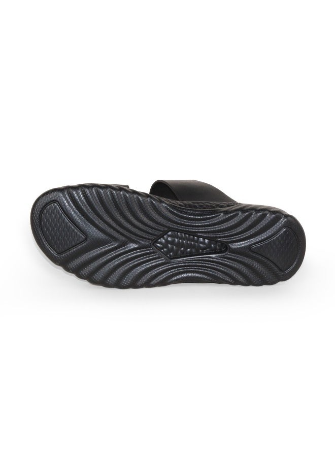 Men's Genuine Pu Leather Comfortable Non-slip Slippers Top Grade Soft Outsole Comfortable Sandals