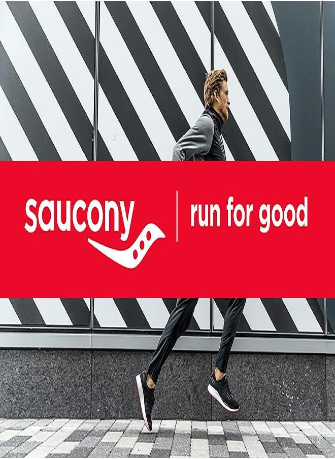 Saucony Men's Multi-Pack Bolt Performance Comfort Fit No-Show Socks, Grey Black (6 Pairs), Shoe Size: 8-12