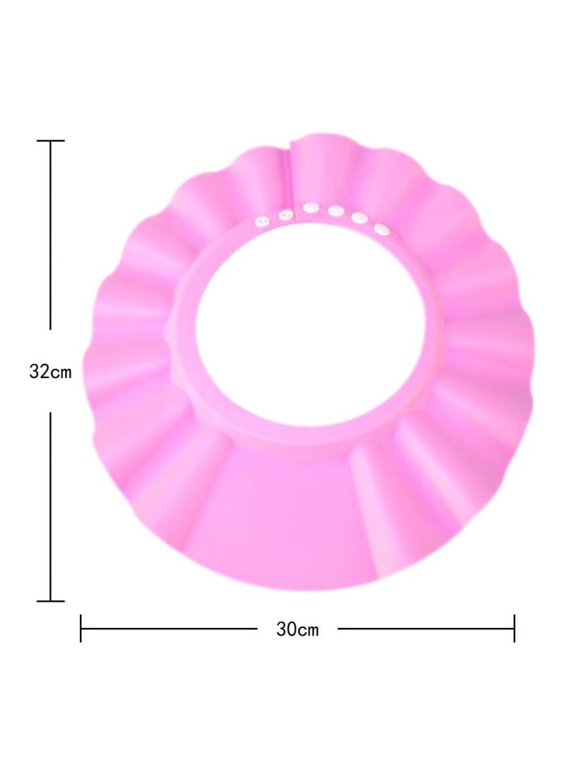 Safe Shampoo Shower Bathing Protection Bath Cap Soft Adjustable Visor Hat