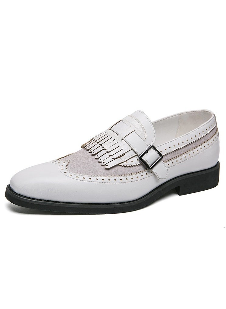 Versatile Retro Casual Leather Shoes