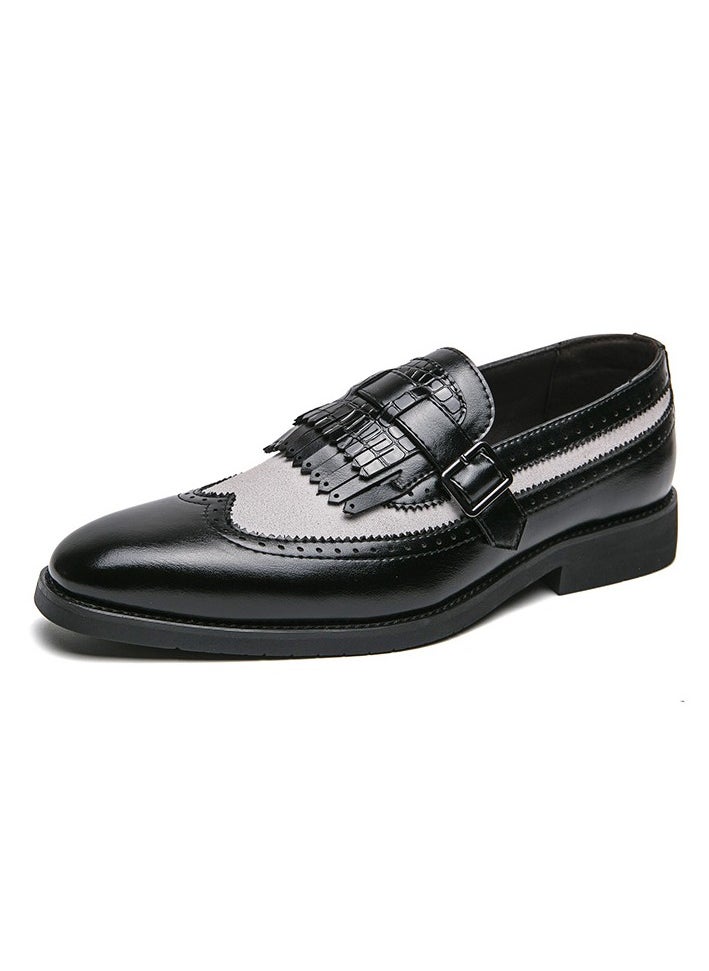 Versatile Retro Casual Leather Shoes