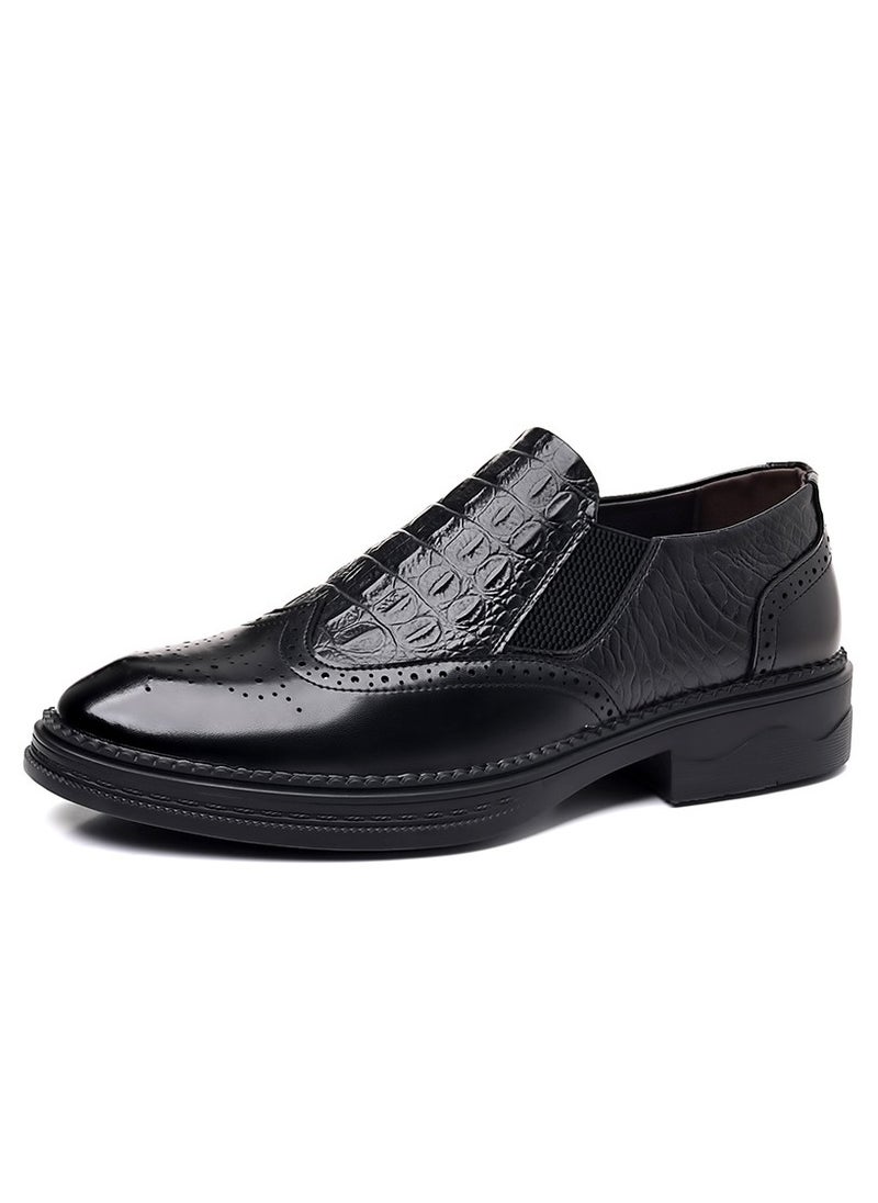Versatile Retro Casual Leather Shoes