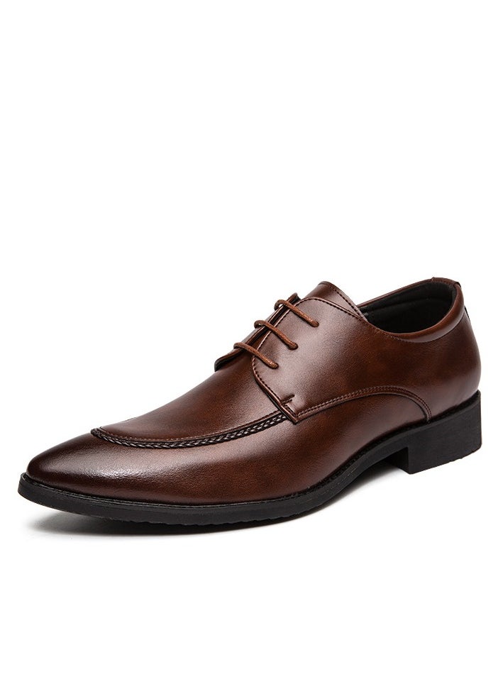Versatile Retro Casual Leather Shoes